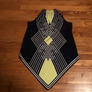 Handkerchief style halter top